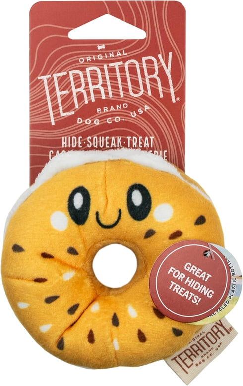 Territory Bagel Hide-and-Treat Dog Toy