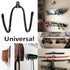 Pmsanzay Football Wall Mount Holder - Adjustable Display Rack for Football Helmet, Coats, and Sports Equipment