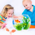 Kisangel 10pcs Miniature Floating Goldfish, Artificial Rubber Goldfish Model for Aquarium Fish Tank