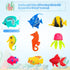 Weewooday 20 Pieces Artificial Moving Fishes, Plastic Floating Fish Ornament for Aquarium Decorations