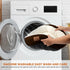 Dog Bed for Small Dogs, Washable Round Donut Pet Bed for Puppy and Kitty, Extra Soft Calming Bed with Anti-Slip Bottom,