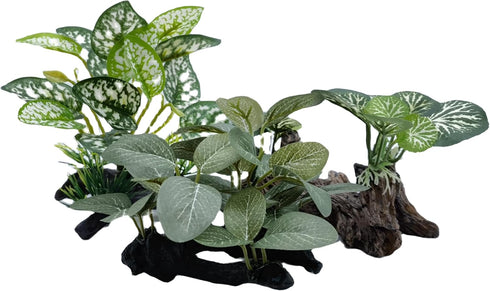 Artificial Silk Aquarium Plants, 3PCS Green Grasses, Aquatic Water Grass Foreground Decor