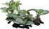 Artificial Silk Aquarium Plants, 3PCS Green Grasses, Aquatic Water Grass Foreground Decor