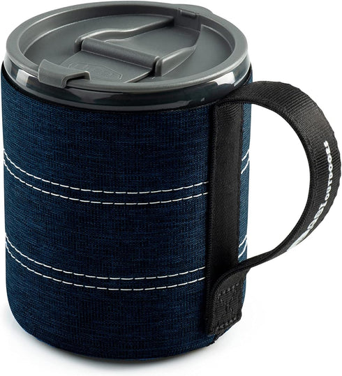 GSI Outdoors Infinity Backpacker Mug, Lightweight BPA-Free Coffee Cup for Travel and Camping (17 oz.)