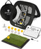 Giraffy Co. Golf Chipping Net Set with Mat & Practice Balls - Pop-Up 3-Target