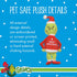 How The Grinch Stole Christmas 9” Merry Grinchmas Plush Squeaker Toy for Dogs, Holiday Plush Dog Toys