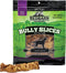 Redbarn Pet Products All-Natural Rawhide Bully Slices - Peanut Butter Flavor, 9 oz Bag, Grain-Free Beef Hide Treats