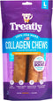USA Collagen Rolls 9-10" Dog Chew Treats - Chicken Marinade Flavor, 4 Count/1 Pack