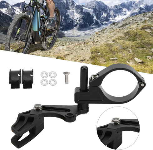 Jiawu Bike Chain Protector, Aluminium Alloy Accessory for Single-Disc Mountain Bike