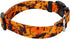 Country Brook Petz Deluxe Orange Sunset Camo Dog Collar - Made in The U.S.A. (1 Inch, Medium)