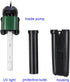 YADICO Aquarium Green Water Killer Filter Pump, 9W 200GPH for Fish and Plant Tank