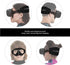 OMGear Swim Mask Dive Goggles - Snorkeling Gear with Nose Cover for Junior Adult Scuba Diving