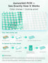 24 18 PCM furrybaby Dog Cooling Mat, * Cooling Mat for Dogs, Cats, Cooling Pad with Tech, Endothermic Color-Changing