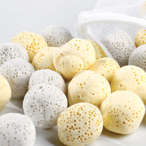 Aquarium Filter Media 0.8 Inch Ceramic Bio Balls 1 LB with Mesh Bag for Freshwater Aquarium, Marineland Aquarium Pond Filter