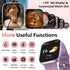 MorePro 24/7 120+ Fitness Tracker with Heart Rate & Blood Pressure Monitor, Smart Watch with Blood Oxy-gen, Sleep
