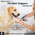 Augwind 7 1 in Pet Grooming Kit - Dog&Cat Comb, Deshedding Brush, Nail Clipper with File, Bath Brush - Premium Pet