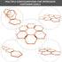 Yes4All Hex Agility Rings/Speed Rings with Carrying Bag for Agility Training