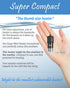 AquaMiracle Adjustable 10W Betta Heater, Submersible Fish Tank Heater for Up to 1 Gallon Tanks with Digital Display.
