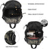 HUNTVP Mini Daypack Military MOLLE Backpack Rucksack Gear Tactical Assault Pack Bag for Hunting, Camping, Trekking