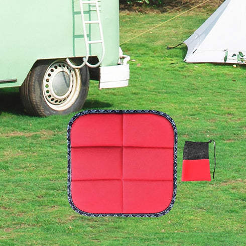 harayaa Foldable Seat Pad Camping Seat Cushion Thick Chair Cushion Waterproof Sit Mat with Storage Bag for Park Garden