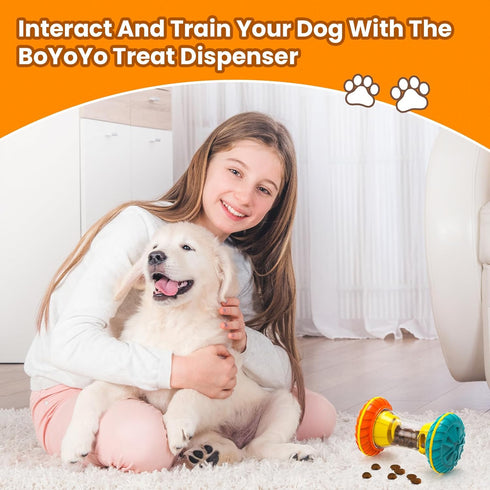 Dog Puzzle Toy for Dogs, Interactive Enrichment Treat Dispensing Toys to Keep Them Busy