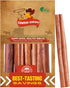 Cowdog Chews Beef Bully Stick: Odor-Free, Fully Digestible Beef Collagen Chews (5-7",