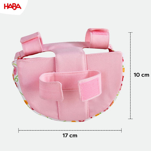 HABA Soft Doll Bike Seat – Baby Doll Accessories for Toddler, Seat Attachment for Scooters, Trikes & Bikes, Fits Most