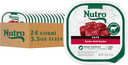 Nutro Adult Natural Grain Free Wet Dog Food Pate, Adult Dog Food