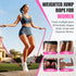 KUZARO Jump Rope, Weighted Jump Rope for Women, Heavy Jump Ropes for Fitness, Home Gym Exercise Equipment, Adult