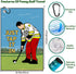Funny Printed Golf Towel with Clip, Golf Gift for Men, Husband, Boyfriend, Dad - Just Tap It in