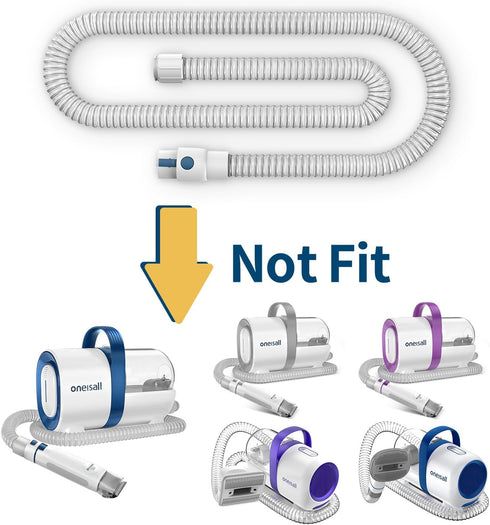 oneisall Suction Hose for BM1 Dog Grooming Vacuum - Blow Dryer and Clippers