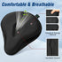Zacro Bike Seat Cushion, Gel Padded Bike Seat Cover for Men Women, Compatible with Peloton