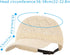 Stylish Summer Beach Cap Women Men Straw Baseball Cap Woven Visor Sunhat Casual Travel Cap