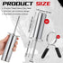 2 2 Inch Lasnten Pcs Weight Stack Pin Extender Gym Pin with Spring Clip Collar for Weight Plate Cable Strength Exercise