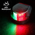 IP67 Obcursco Boat Navigation Lights, Red and Green Marine LED Bow Lights, Waterproof, Rust-Resistant, Ideal