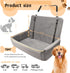 60 lbs 2 31.5in 20in 21.5in,Removable Large Dog Car Seat Under or Small Dogs,Dog Bed for Car Back Seat with Seat Belt