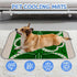 imiBBWQu Summer 27" 22" Cooling Mat for Dogs St Patrick Day Shamrock Dog Cooling Pad Washable Dog Pad for Outside Bed