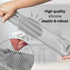 Dog Washing Gloves with Bristle Scrubbers, Reusable Silicone Gloves for Bathing and Grooming (Gray)