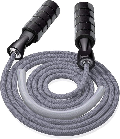 Professional Weighted Jump Rope, Adjustable Tangle-Free with Ball Bearings for Cardio, Endurance Training, Fitness