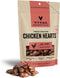 Vital Essentials Freeze Dried Raw Single Ingredient Dog Treats, Chicken Hearts, 3.75 oz