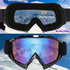 Ski Goggles with Winter Neck Gaiter Face Cover, Snowboard Motorcycle Goggles for Men Women, Skiing Fishing Hiking