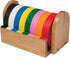 Wood Masking Tape Holder Creativity Street PAC3861, Natural Wood, 9.6" x 5.9" x 6", 1 Count, Brown