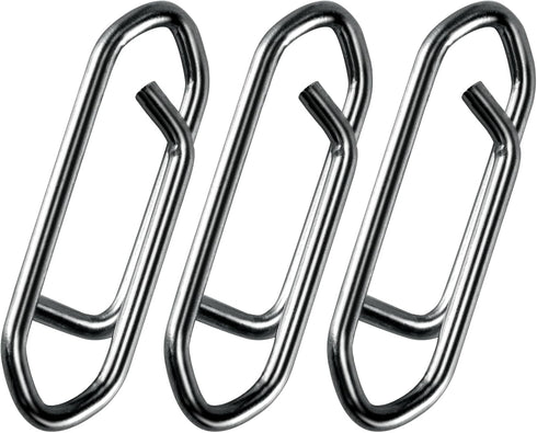 Alwonder 50-Pack Fishing Power Speed Clips, High Strength Stainless Steel Speed Clip