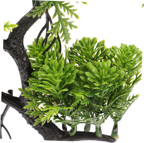 Decor Bonsai Tree Fake Tree Model for Fish Tank Fake Fish Tank Tree Fish Tank Supplies Fish Tank Tree Model Fish Tank Accessories Aquatic Tree Porch Plastic Aquarium by CIYODO