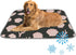 imiBBWQu Dog Cooling Mat Seaweed Pink Black Cooling Mat for Large Dog Washable