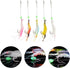 5pcs 9cm 6g MAGICLULU Soft Plastic Fishing Lures with Hooks Artificial Shrimp Baits Glow-in-The-Dark Realistic Soft