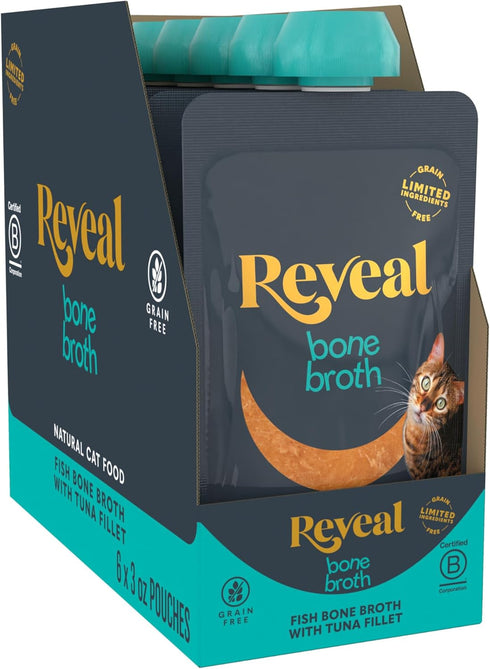 Reveal Natural Wet Cat Food, Limited and Natural Ingredients, Grain Free, High