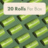 100% 300 Count, 100% (Not Made In China) Certified Home Compostable Dog and Cat Poop Bags, Plant Based Refill Rolls