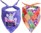 2 Pack Dog Easter Bandana - Triangle Bibs Pet Scarf for Small to Large Dogs and Cats