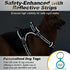 BARKBAY Service Dog Vest | Tactical Dog Harness for Medium Large Dogs | No Pull, Adjustable, Reflective, Legion Blue, L